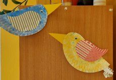 Ptáčci zpěváčci k jarní dekoraci třídy