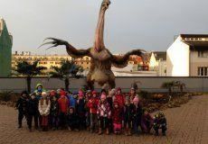 28.11 děti navštívily Dinopark Harfa