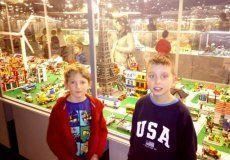 11.1. děti navštívily výstavu Lego kostiček na pražském výstavišti