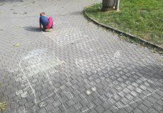 Malovani na vychazce 1.D a 2.B Malovani na vychazce 1.D a 2.B