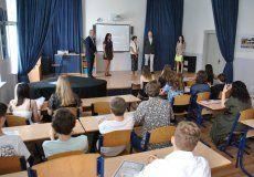 Loučení s vedením školy Loučení s vedením školy