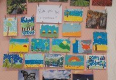 Výtvarka - koláž Vzpomínky z prázdnin Výtvarka - koláž Vzpomínky z prázdnin
