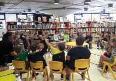 V úterý 13. 9. jsme navštívili dětské oddělení Městské knihovny v NTK v Dejvicích