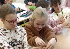 Přípravy na vánoční jarmark Přípravy na vánoční jarmark