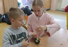 Přípravy na vánoční jarmark Přípravy na vánoční jarmark
