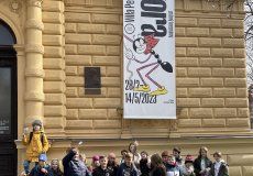 První jarní den jsme se vypravili za Ferdou Mravencem na výstavu o Ondřeji Sekorovi do Galerie Pellé První jarní den jsme se vypravili za Ferdou Mravencem na výstavu o Ondřeji Sekorovi do Galerie Pellé