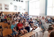 HB- Školní představení Kocour Modroočko. HB- Školní představení Kocour Modroočko.