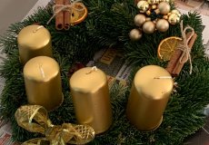 Adventní věnec Adventní věnec