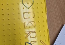 Geometrie - geoboard Geometrie - geoboard