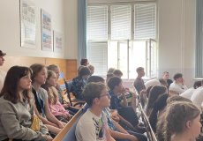 Na obhajobách závěrečných prací našich deváťáků Na obhajobách závěrečných prací našich deváťáků