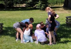 Sportovně hravé odpoledne ve Stromovce, všechny třídy Sportovně hravé odpoledne ve Stromovce, všechny třídy