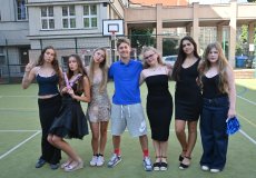 Rozloučení s deváťáky Rozloučení s deváťáky