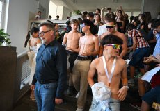 Rozloučení s deváťáky Rozloučení s deváťáky