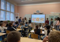 Evropský den jazyků - francouzština se žáky 8. roč.