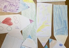 pastelky v ranní družině