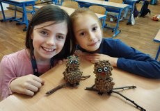 Vyrobily jsme si sovičky; Maruška a Amia