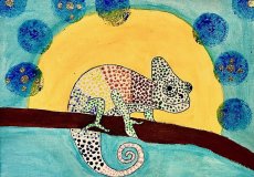 Šťastný chameleon, Nikol Šedinová, 4. C