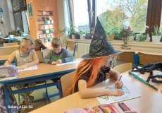 Halloweenské učení a hrátky