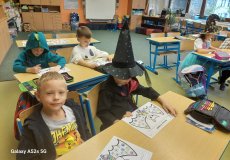 Halloweenské učení a hrátky