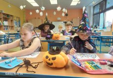 Halloweenské učení a hrátky