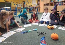 Halloweenské učení a hrátky