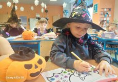 Halloweenské učení a hrátky