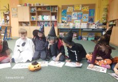 Halloweenské učení a hrátky