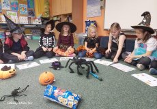 Halloweenské učení a hrátky