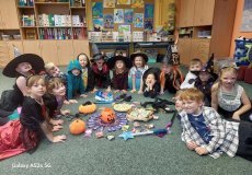 Halloweenské učení a hrátky