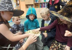 Halloweenské učení a hrátky