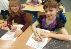 Halloweenské učení a hrátky