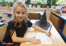 Halloweenské učení a hrátky