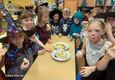 Halloweenské učení a hrátky