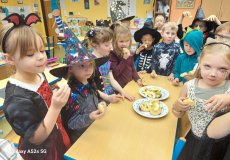 Halloweenské učení a hrátky