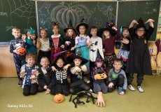 Halloweenské učení a hrátky