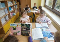 Návštěva školní knihovny