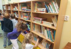 Návštěva školní knihovny