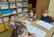 Návštěva školní knihovny