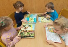 Návštěva školní knihovny