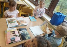 Návštěva školní knihovny