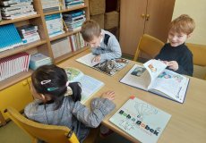 Návštěva školní knihovny