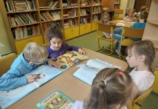 Návštěva školní knihovny