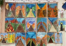 Perspektiva s podzimní atmosférou ve výtvarce 