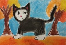 Černá kočička, Viktorie Šíšová, 3. C.