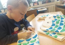 Příprava na vánoční trhy