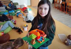 Maruška s vysněným domem z lega