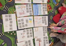 Můj medvěd Flóra - obrázková osnova