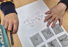 Můj medvěd Flóra - obrázková osnova