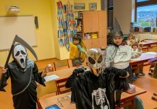 Halloween ve třídě