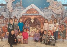 Betlém a žáci 1. C